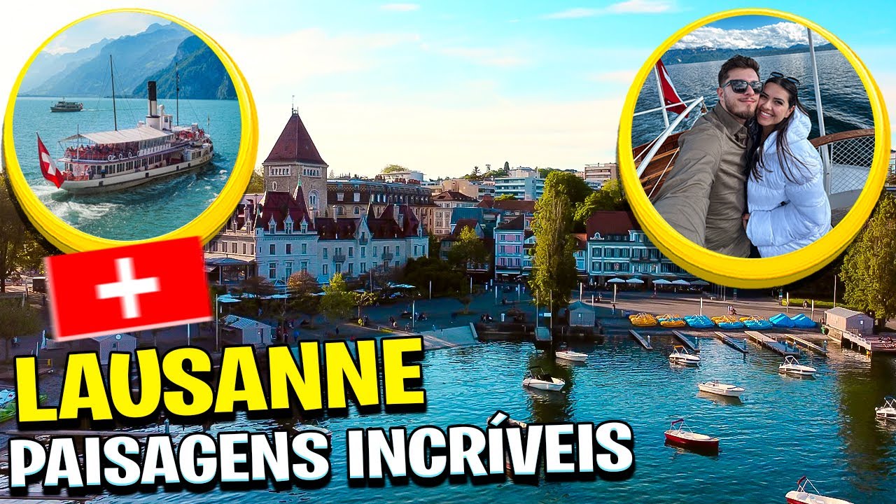 LAUSANNE, SUÍÇA🇨🇭 *o melhor passeio de barco que já fizemos*