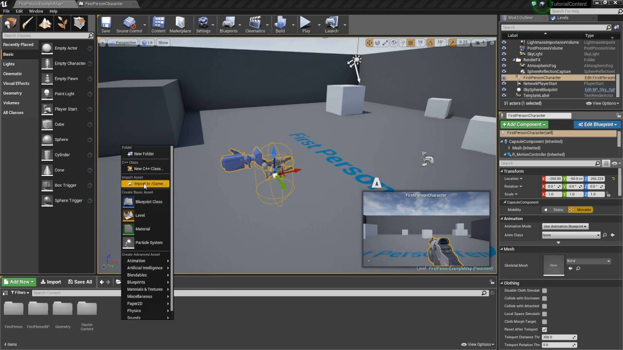 Unreal Engine 4 - Line Trace Applying Damage