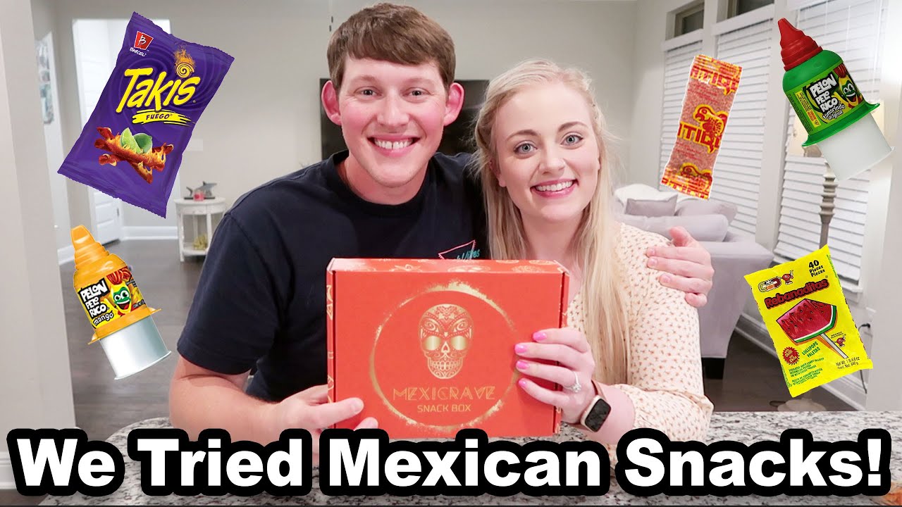 Мы попробовали самые острые конфеты! l Коробка с закусками MexiCrave l