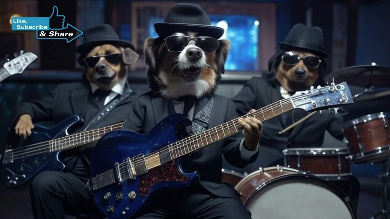 BLUES MUSIC REEL TO SLEEP AND RELAX PETS 2310