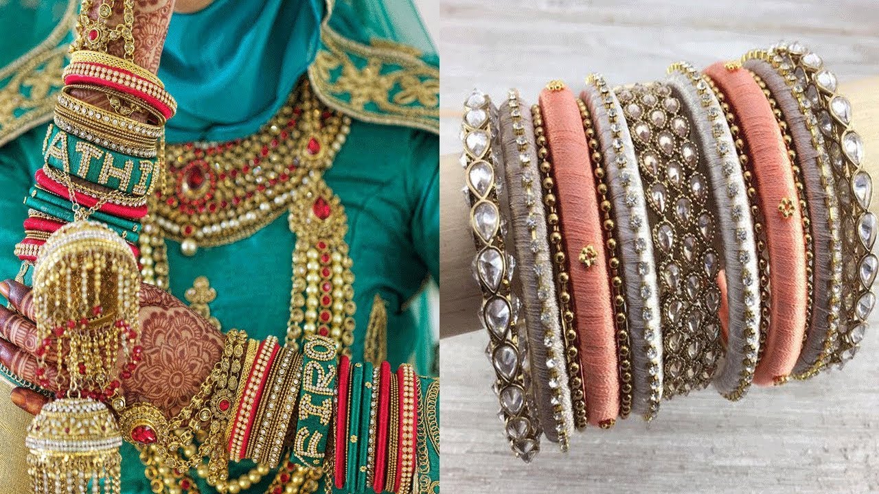 Latest Designer Bridal Silk Thread Bangles||Bridal Silk Thread Bangles Set Designs Ideas For Wedding