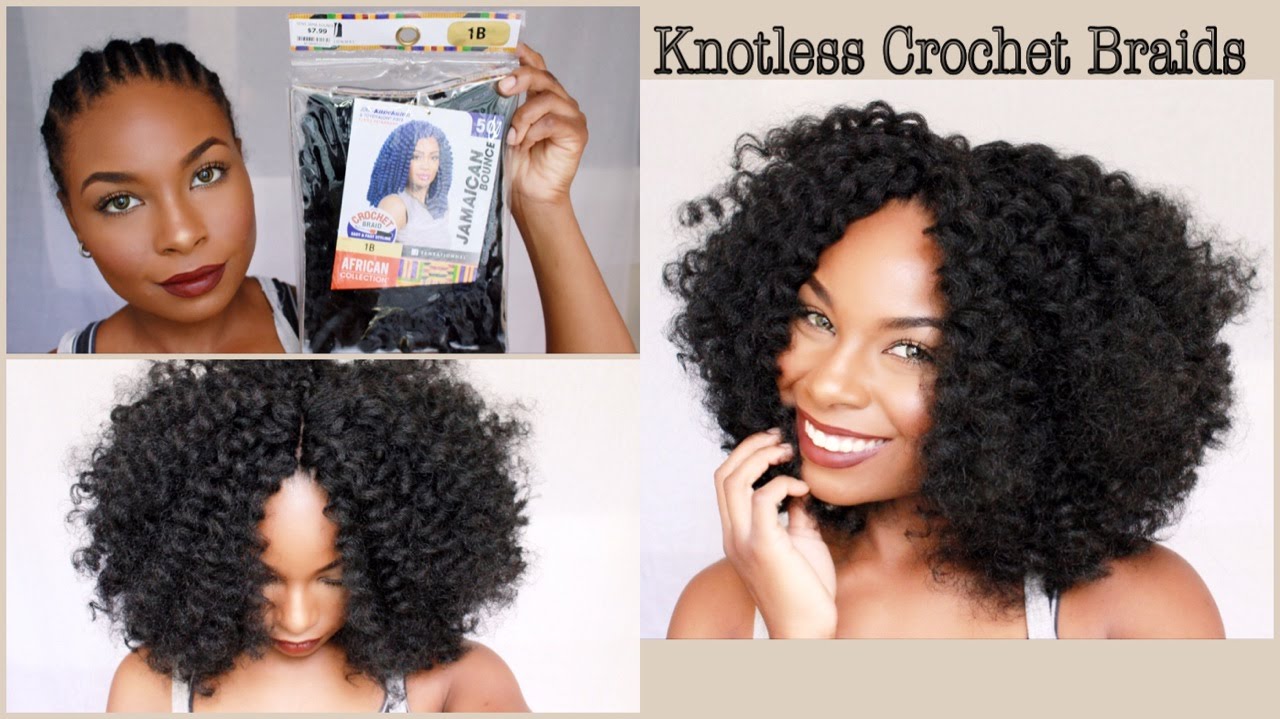 Quick & Simple Crochet Braids (Knotless Method)