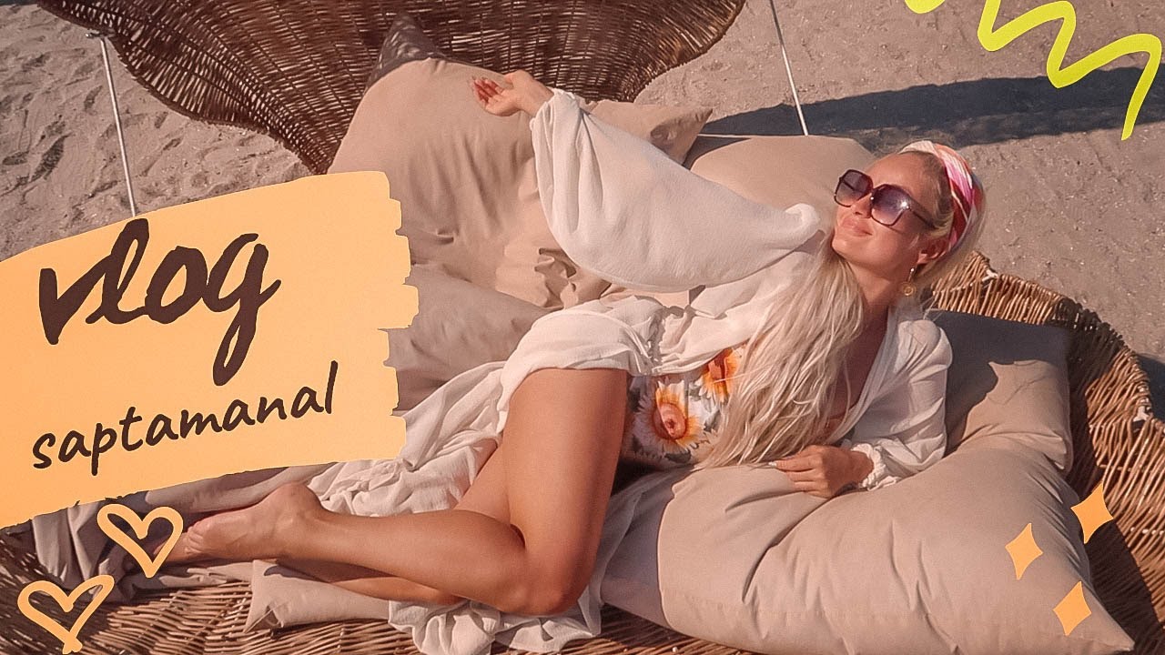 VLOG SAPTAMANAL | 5 zile la mare | Soare in par si piele sarata |