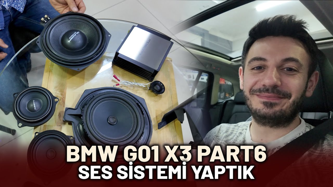 BMW X3'e Harman Kardon Opsiyonun Üstünde Bir Ses Sistemi Yaptık | Amfi & Woofer Mosconi Gladen