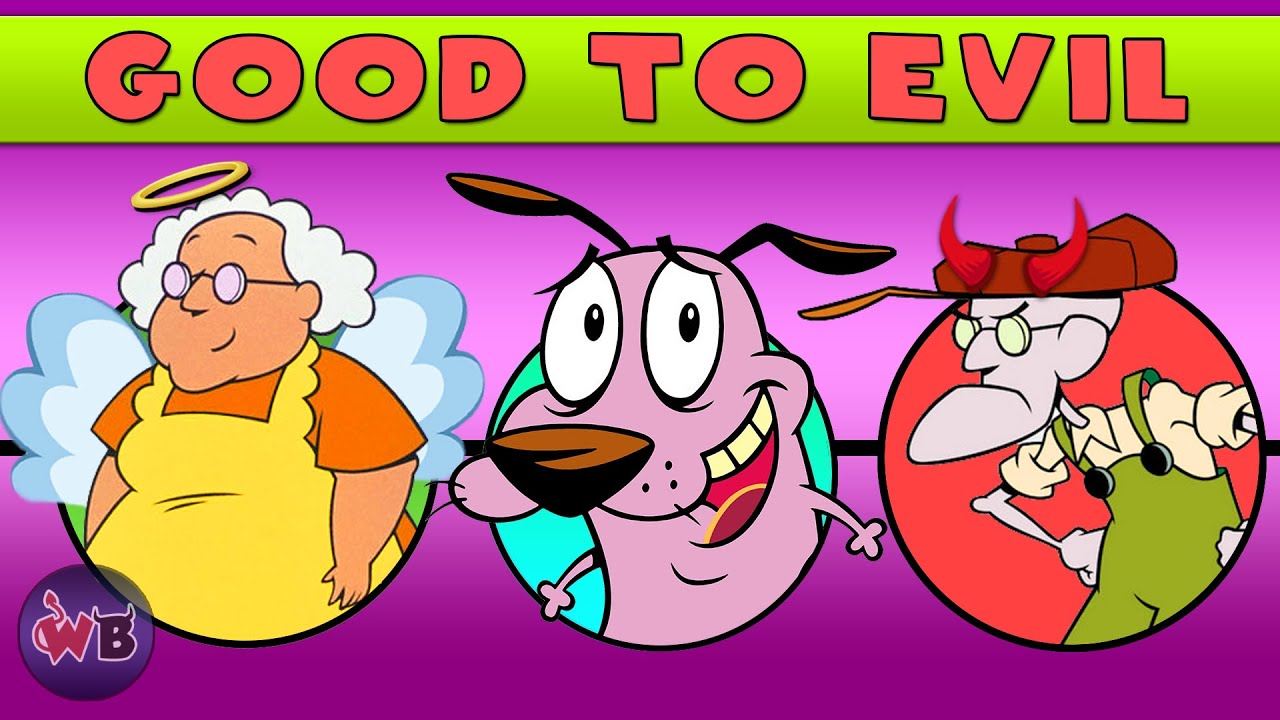Courage The Cowardly Dog Characters: Good to Evil 😱
