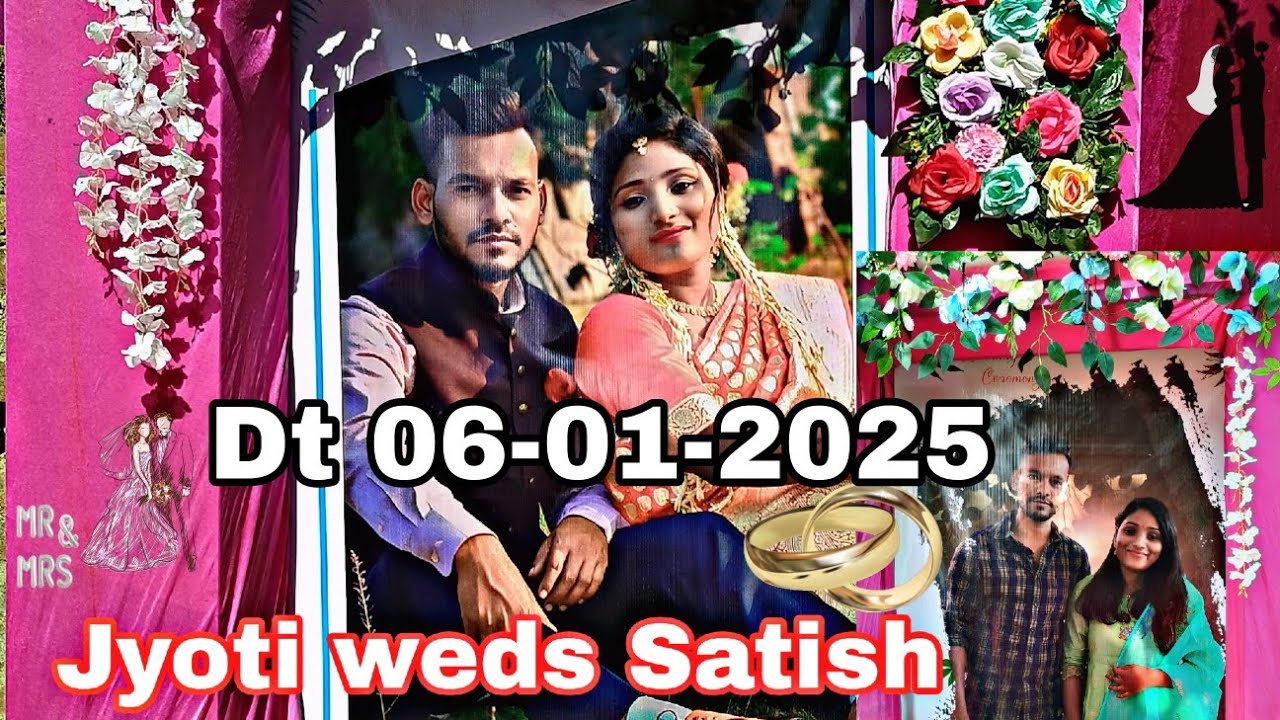 06-01-2025|| Jyoti weds Satish||Badka+chhotka gotiya at Tenkatoli, Rajgangpur Keshramal||From Kurei|