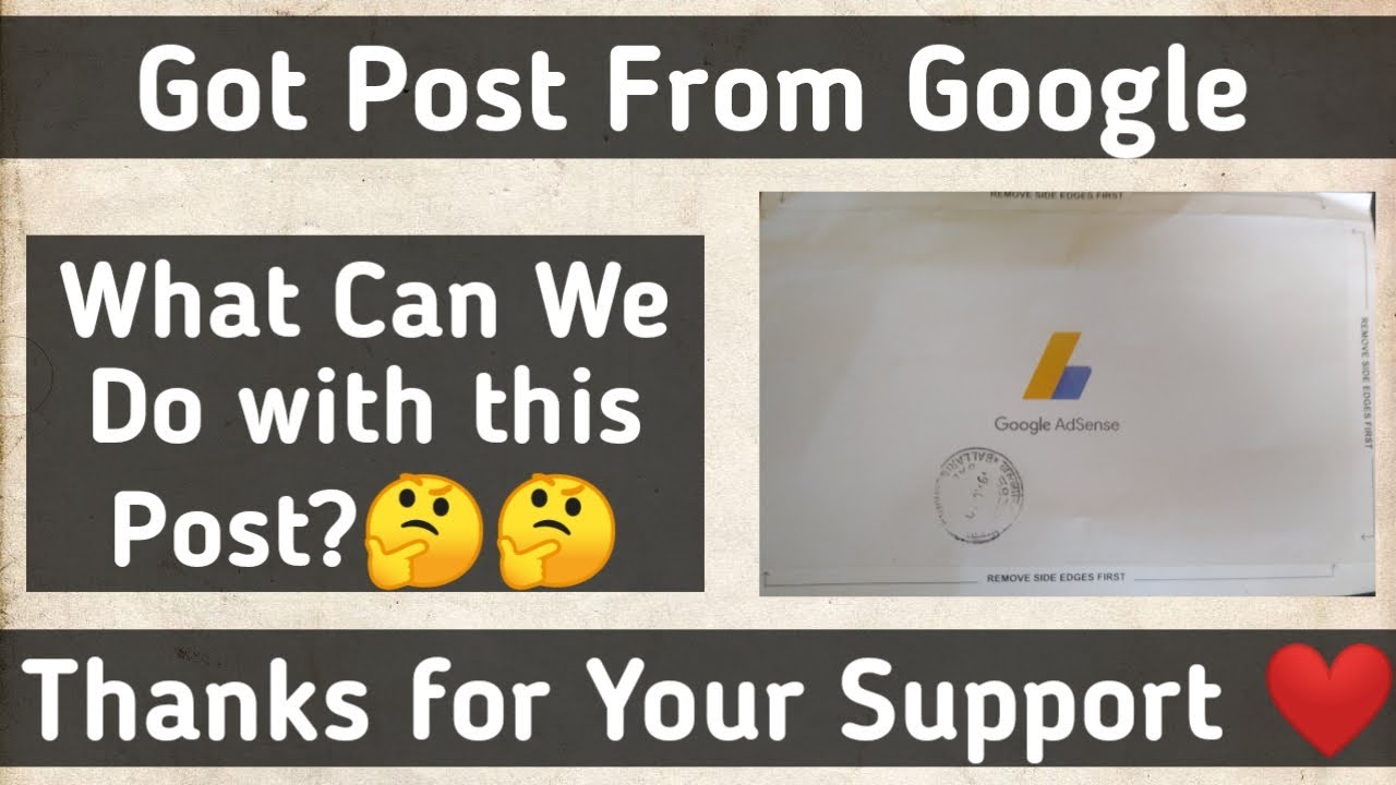 Got Post from Google😍 | Thanks for Your Support ❤️ | What Can We do with this Post?🤔🤔