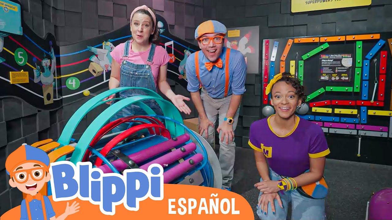 El d&iacute;a musical de Blippi y Meekah  | Blippi Espa&ntilde;ol | Videos educativos para ni&ntilde;os | Aprende y Juega