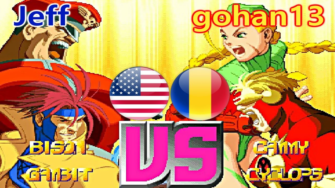X-Men Vs. Street Fighter - Jeff vs gohan13