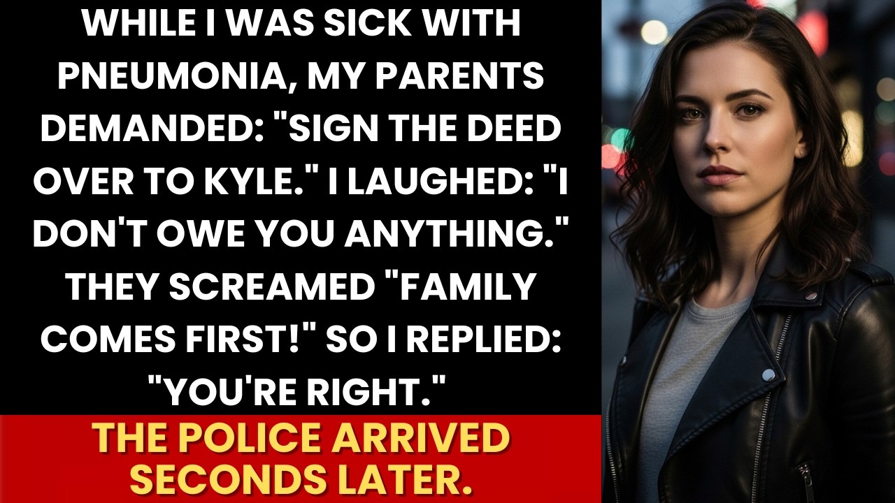 “Sign The Deed To Kyle” Parents Screamed While I Was Sick — So I Let Police Handle The Deed