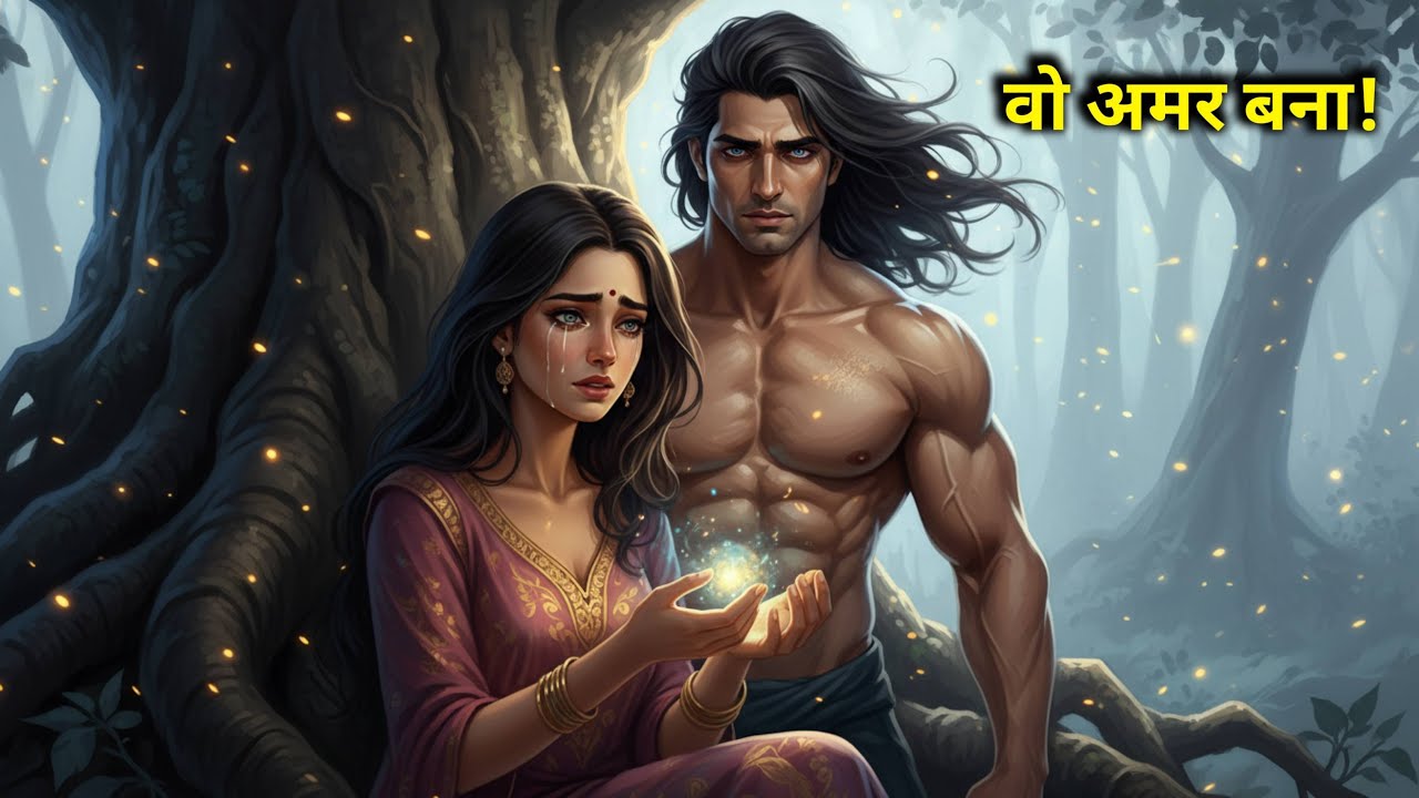 प्यार बदले की आग में भी अमर हो गया | Magical 3D Story Hindi |