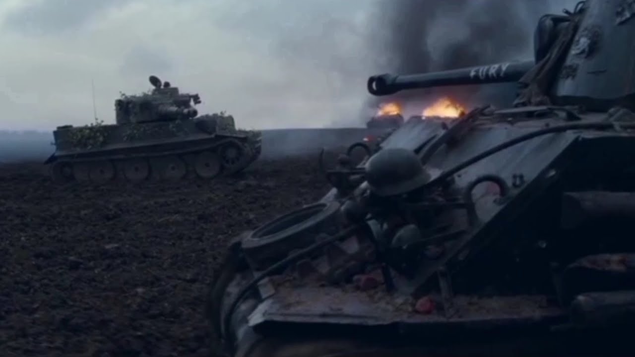 Pojedynek czołg&oacute;w - Tiger vs Sherman - Fury (Furia)