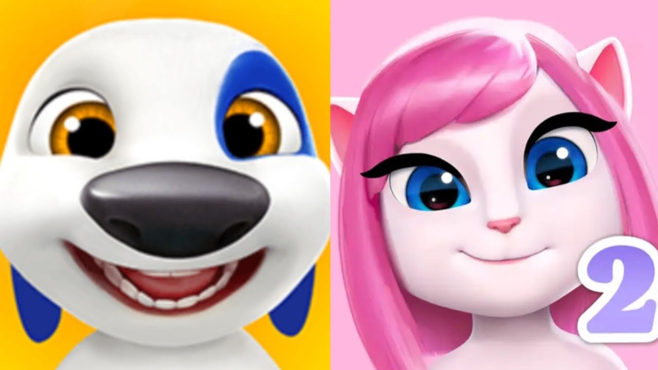 My Talking Hank Old Vs My Talking Angela-2 