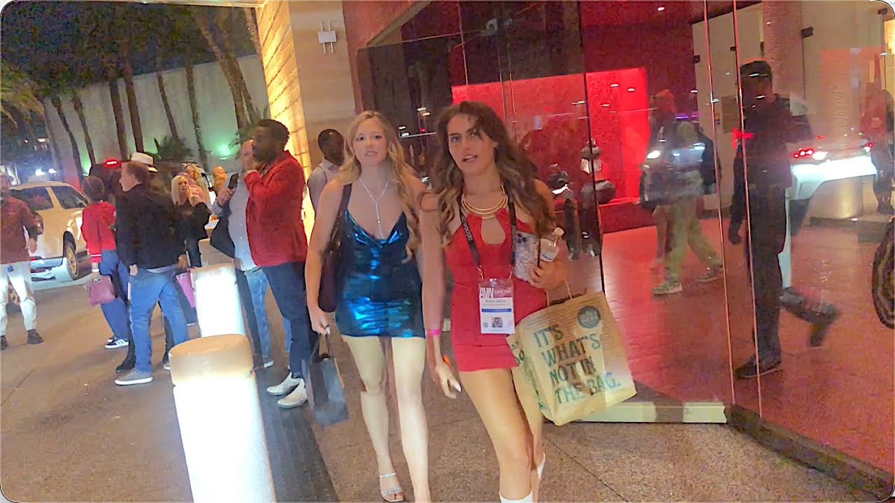 AVN EXPO ON A WEDNESDAY AT NIGHT BRINGS OUT ALL THE BADDIES OUT AT THE VIRGIN HOTEL IN LAS VEGAS,NV
