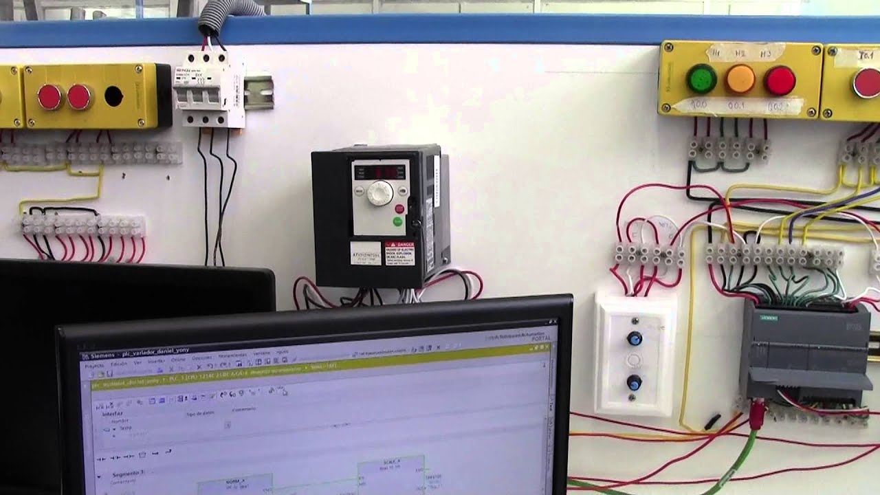 Practicas de señales analógicas S7 1200 y Altivar 312