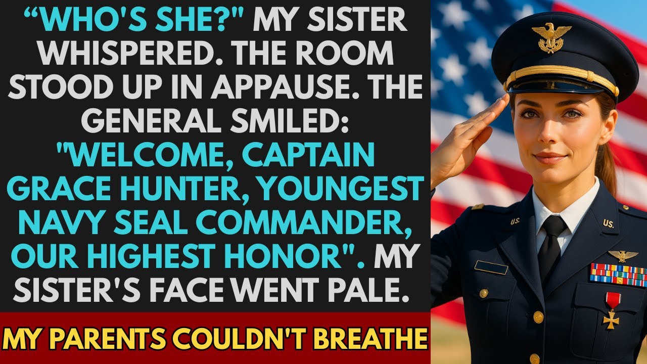 At My Sister's Ceremony, I Wasn't Invited– Then the General Said: 'Welcome, Youngest SEAL Commander'