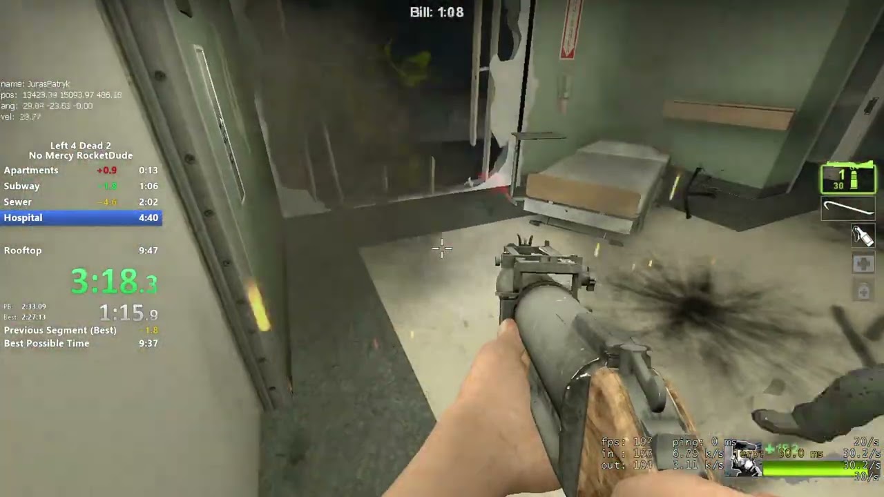 L4D2 No Mercy Rocketdude in 8:24 (WR)