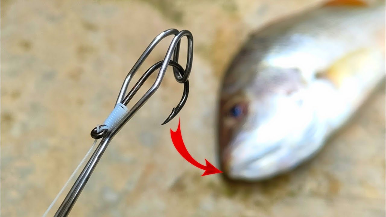 Lihat alat luar biasa yang nelayan buat untuk melepas mata kail dari mulut ikan