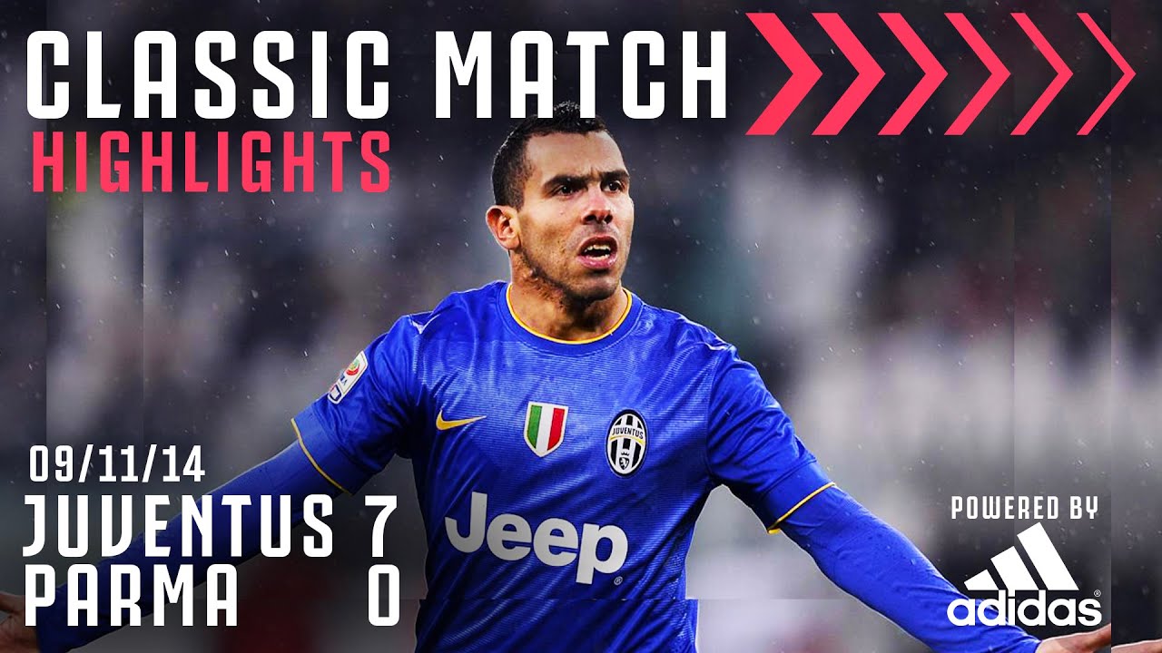 Juventus 7-0 Parma | Tevez, Llorente, Lichtsteiner, & Morata Score SEVEN! | Classic Highlights