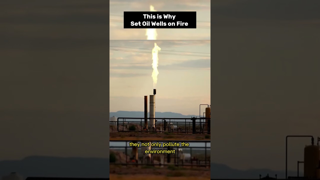 Why Set Oil Wells on Fire? Aren&rsquo;t You Worried About Explosions?