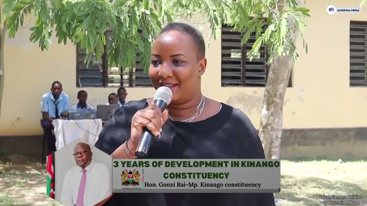 THREE YEARS OF DEVELOPMENT IN KINANGO CONSTITUENCY -DOCUMENTARY HON. GONZI RAI