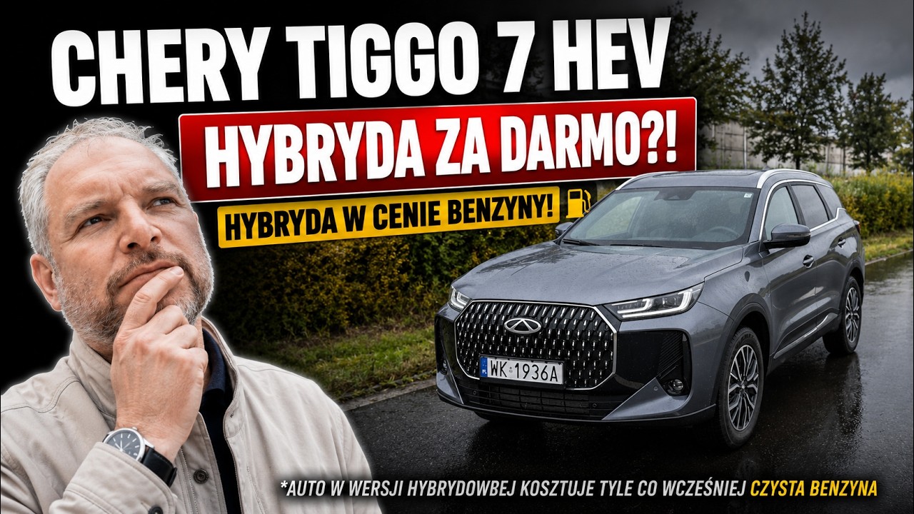 🇨🇳 CHERY TIGGO 7 HEV 👆&bull; HYBRYDA W CENIE BENZYNY &bull;  TEST PL  &bull; 🇵🇱 4K &bull; Auto Made in China