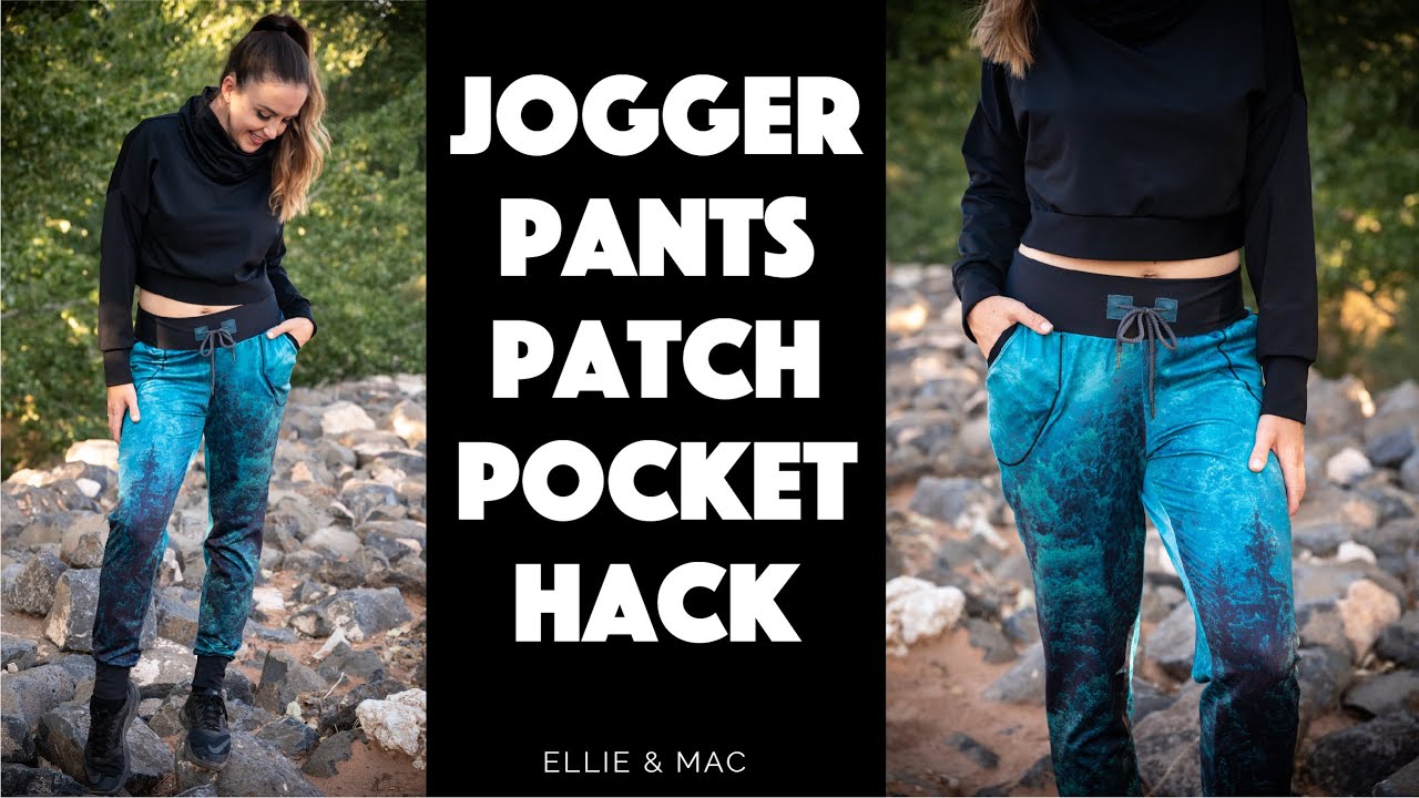 Jogger Patch Pocket Sewing Hack