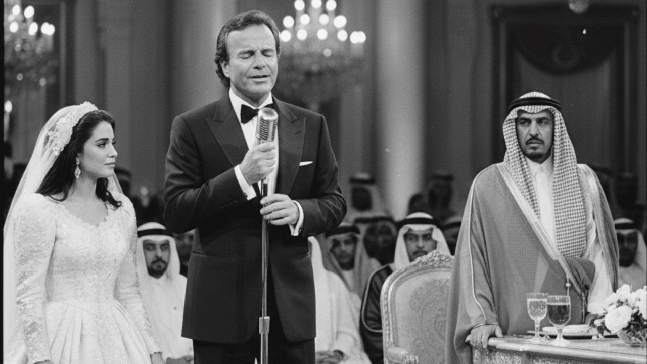 Julio Iglesias Cantó En Una Boda Árabe — Miró a La Novia — Lo Que Hizo Después Enfureció Al Jeque