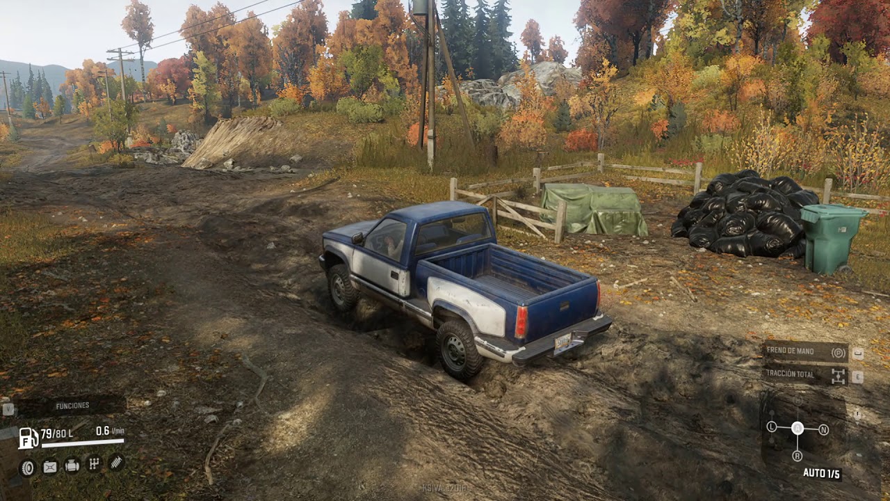 SnowRunner , problemas con el volante G920, Gameplay