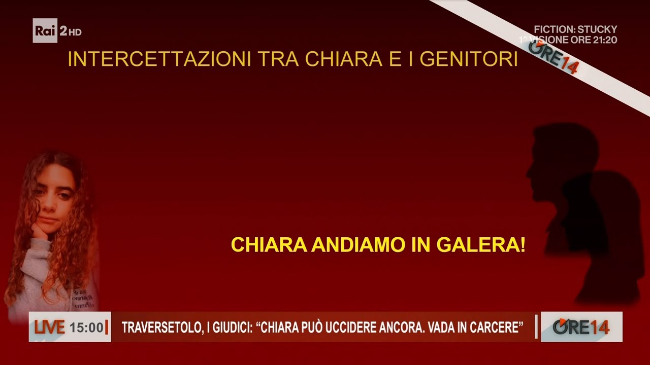 Traversetolo, le intercettazioni tra Chiara Petrolini e i genitori - Ore 14 del 04/12/2024