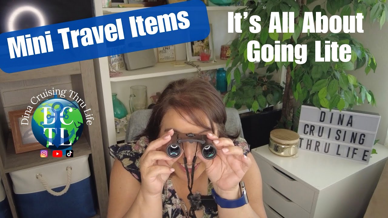 Mini Travel Items - Keeping it Light!