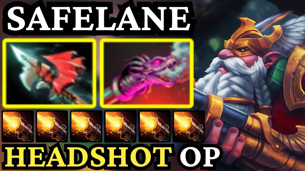 🔥 SNIPER Carry OP &mdash; Take Aim Makes Every Shot Deadly 🔥 Dota 2 Carry