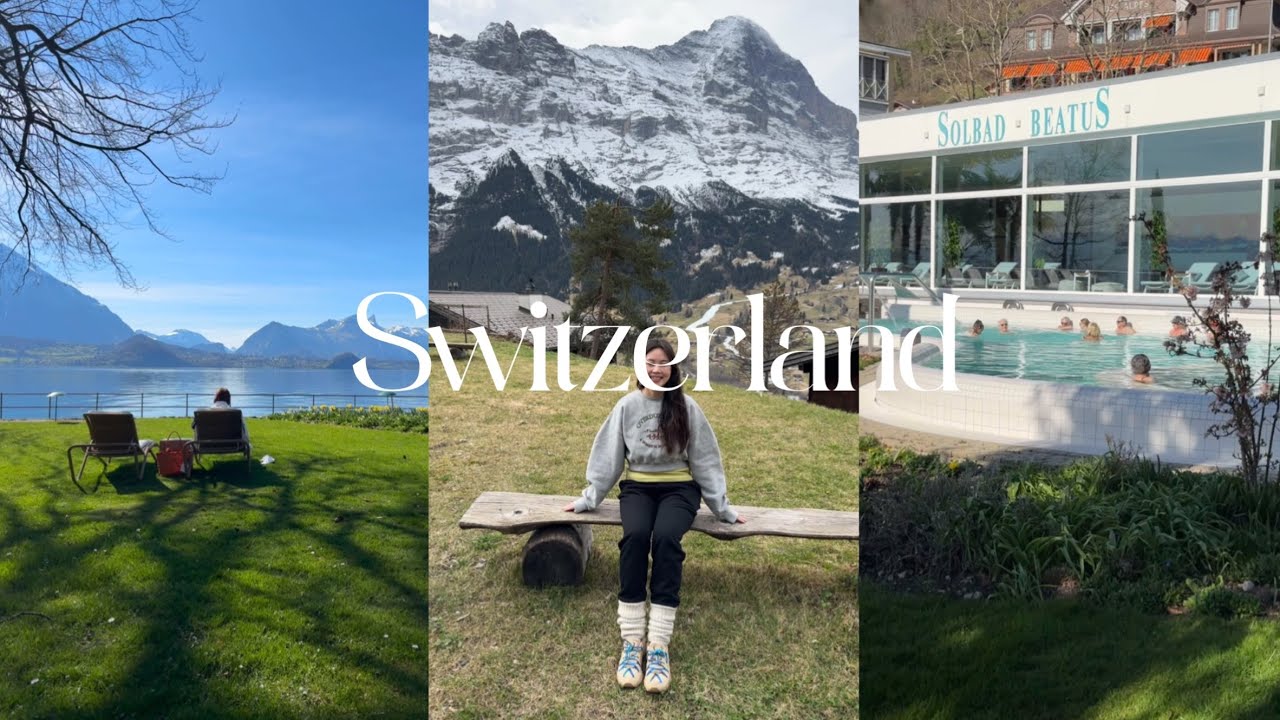 2박3일 인터라켄에서만 뽕뽑기🇨🇭 그린델발트 숙소 추천🧀 효도여행코스 🏔️융프라우, 인터라켄온천스파, 피르스트, 바젤, 프라이부르크, 슈니첼 ㅣ