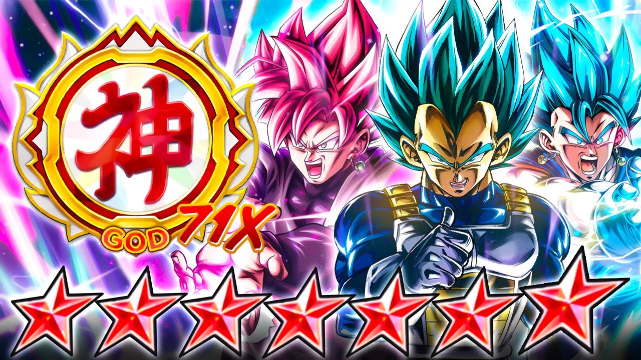 (Dragon Ball Legends) 5+ HOURS AND 75+ MATCHES WITH THE LEGENDS FEST FUTURE TEAM FOR GOD RANK #71!