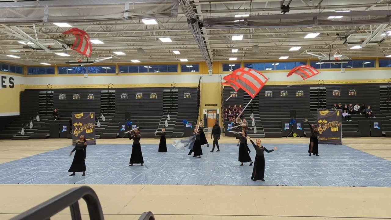 East Ramapo Winter Guard 2023 @ Trumbull HS