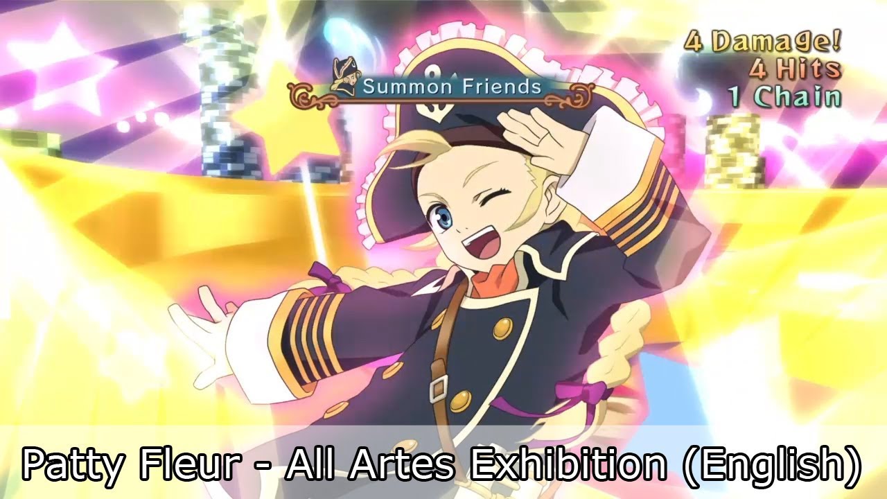 Tales of Vesperia: Definitive Edition - Patty Fleur - All Artes Exhibition (English)