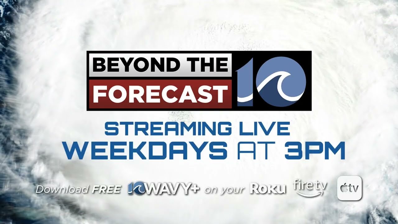 Super Doppler 10 - Hurricane Season: Tracking the Tropics & Beyond the Forecast WAVY+ 30s promo 2025