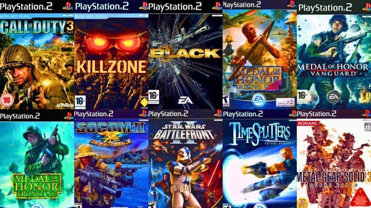 Top 20 Best SHOOTING Games for PS2 You Should Play !
