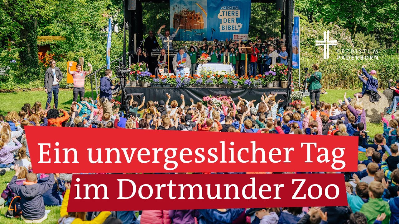 Tiere der Bibel 2022 im Dortmunder Zoo: 400 Kinder entdecken die Sch&ouml;pfung