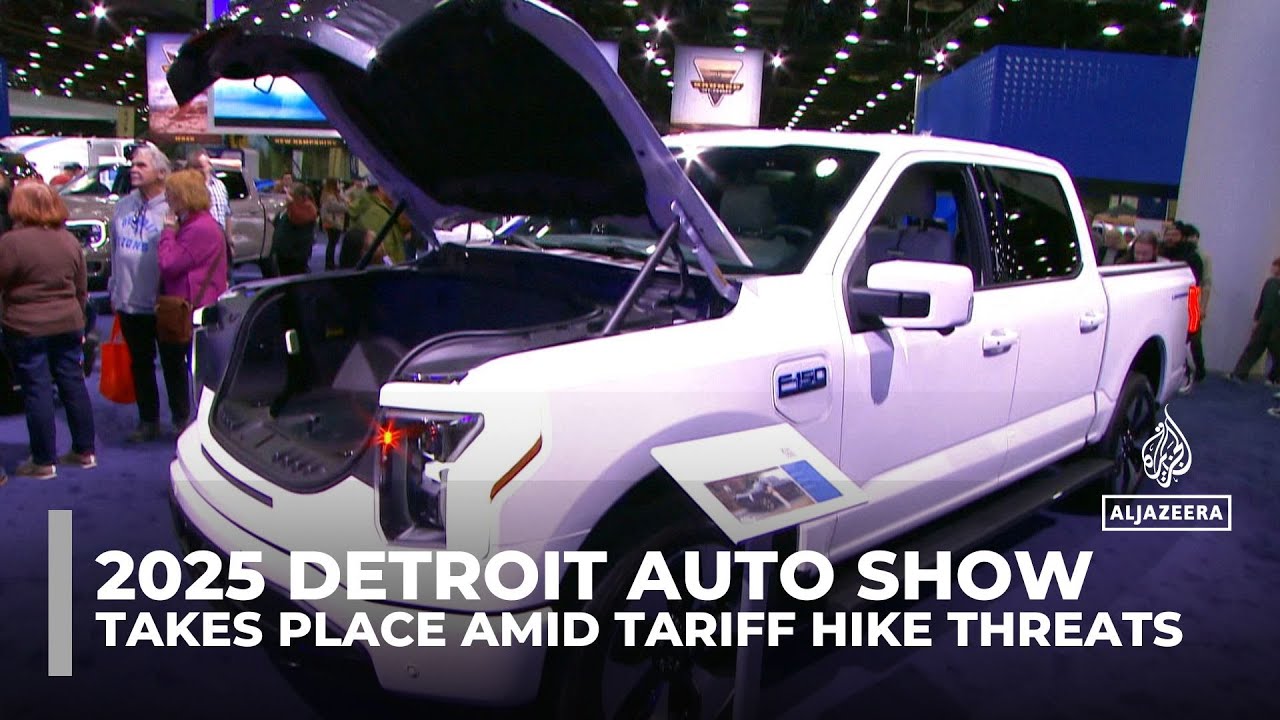 2025 Detroit Auto Show highlights EV boom, but challenges loom for electric vehicles' future