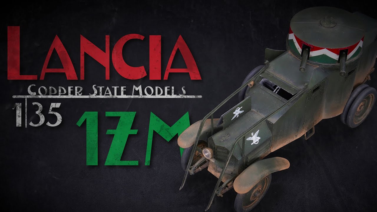 Copper State Models Lancia 1ZM | Полная сборка