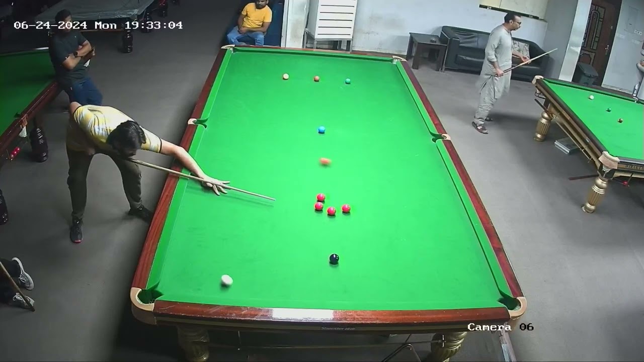 Usman Akhtar made beautiful century break at soudiya...