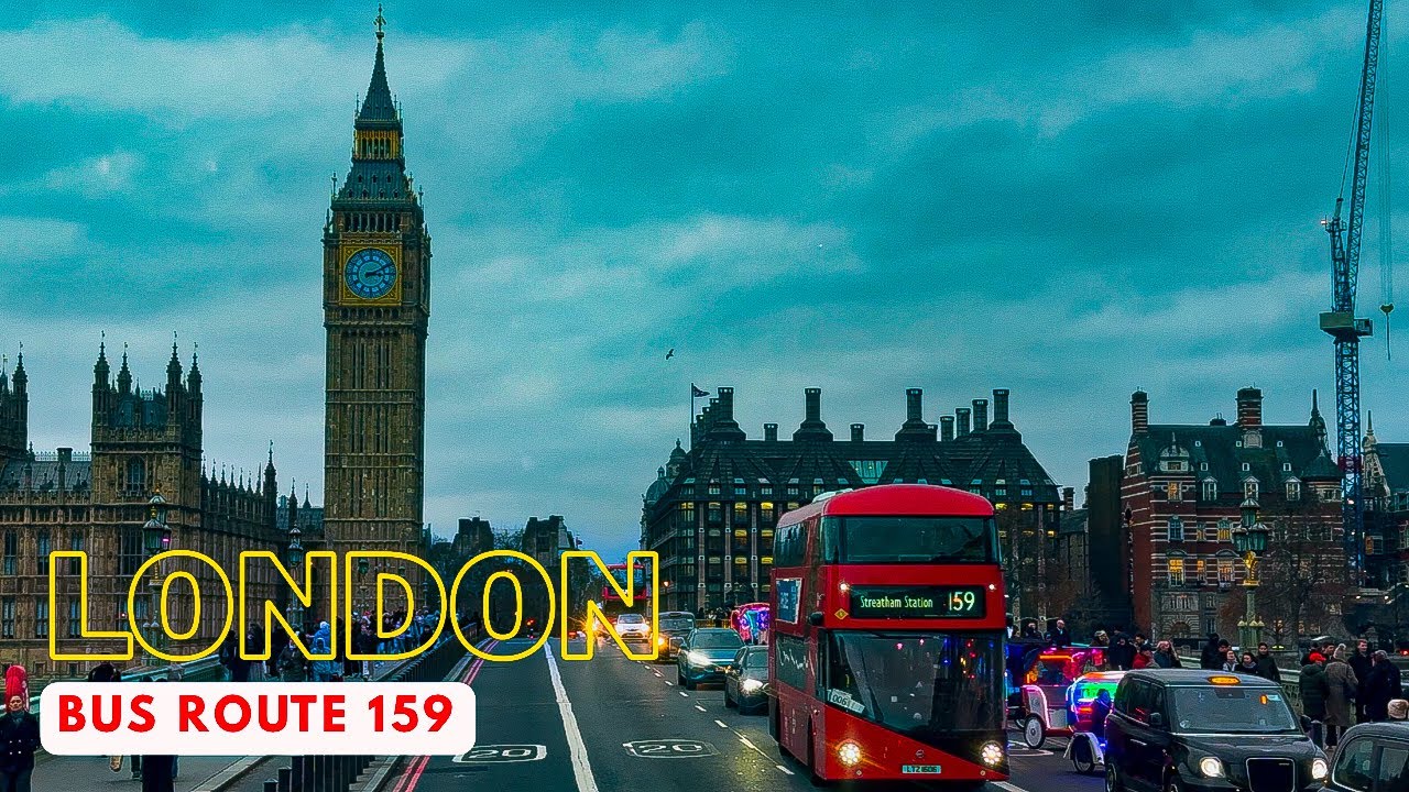 The Festive Heartbeat: 159 Bus from Streatham to Oxford Circus