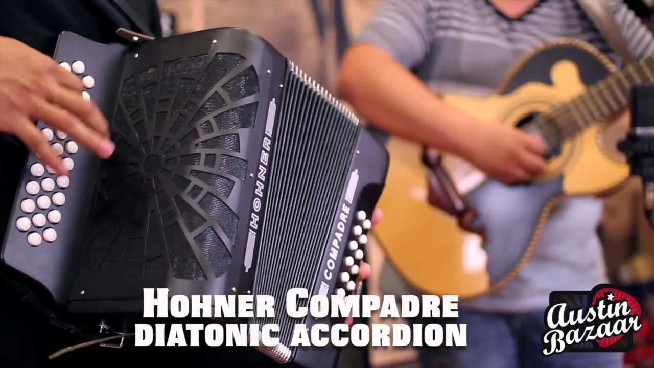 Hohner Compadre Accordion Demo AJ Castillo [Subt&iacute;tulos Espa&ntilde;oles]