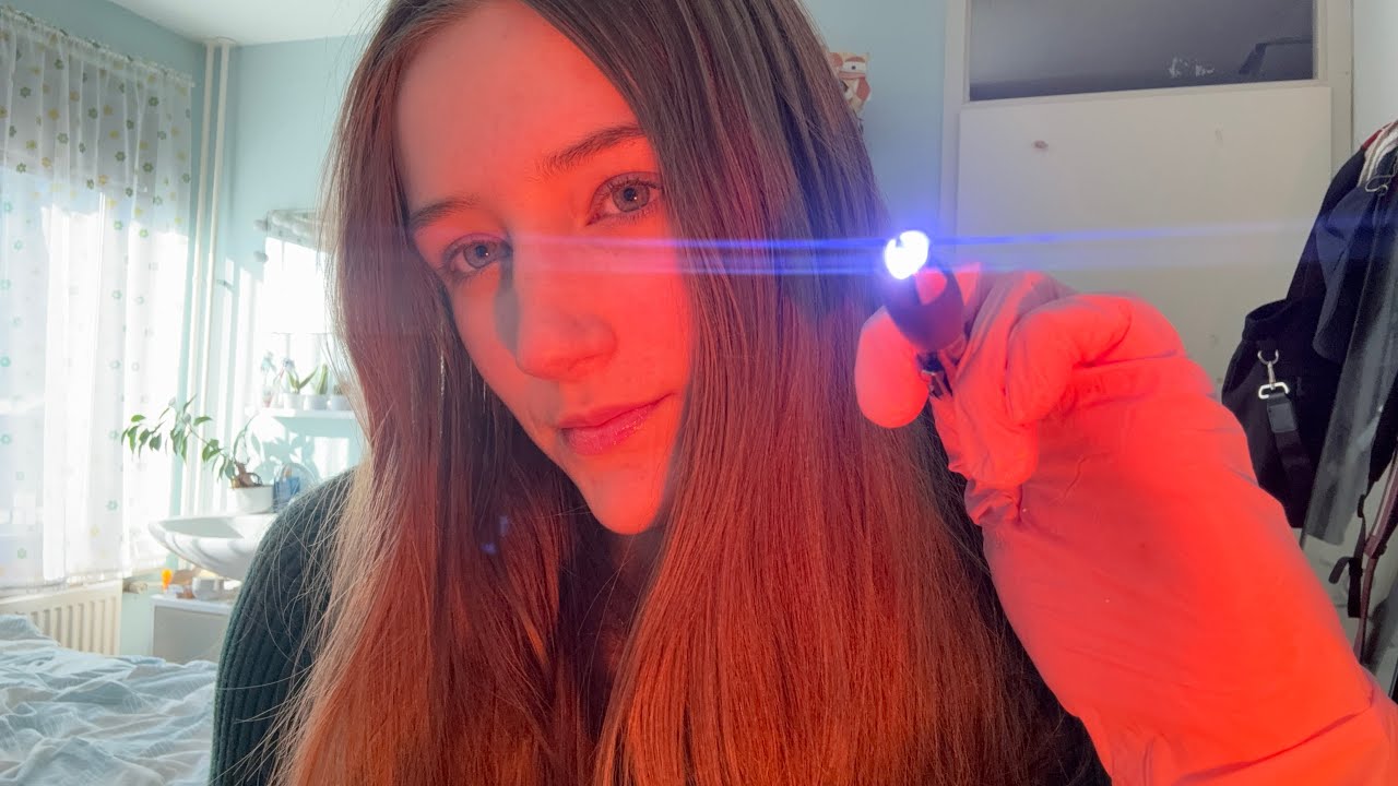 ASMR cranial nerve exam (Fast & Aggressive)
