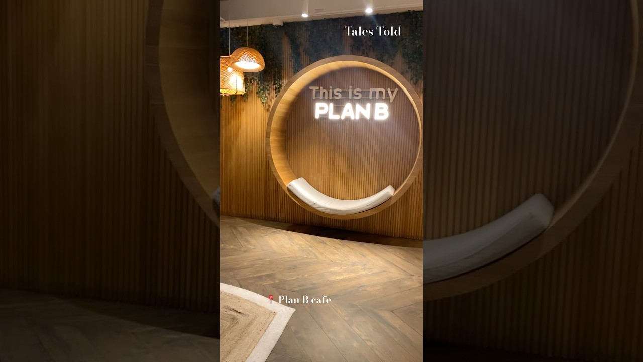 Spot in Qatar || Plan B cafe #qatarcafe #planbcafe #talestold #travel #lusailmarina #discoverqatar