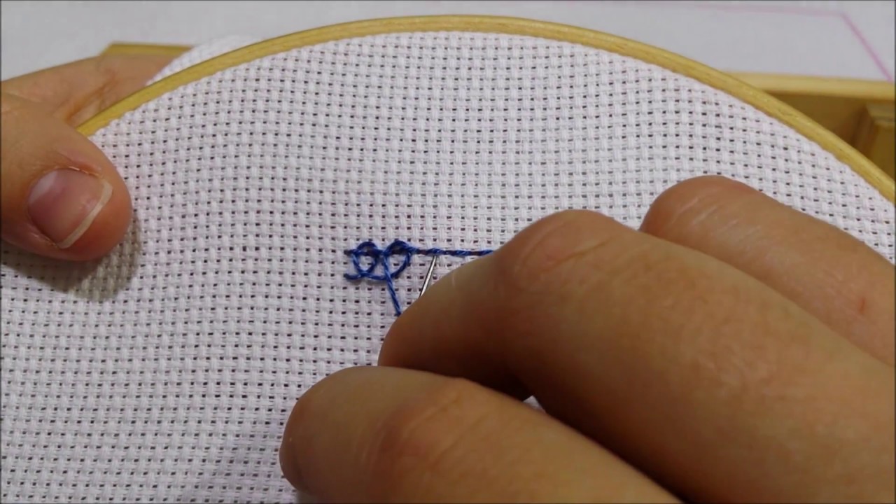Punto Pechinese - Tutorial ricamo a mano
