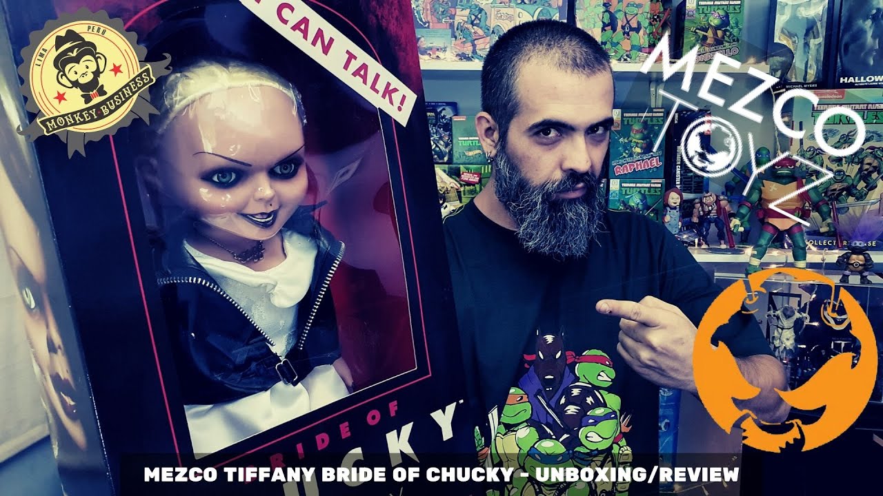 MEZCO TIFFANY BRIDE OF CHUCKY - UNBOXING / REVIEW EN ESPAÑOL