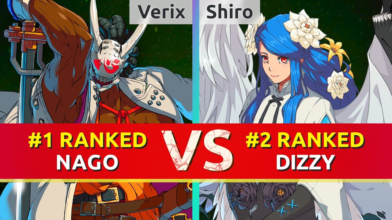 GGST ▰ Verix (#1 Ranked Nagoriyuki) vs Shiro (#2 Ranked Dizzy). High Level Gameplay