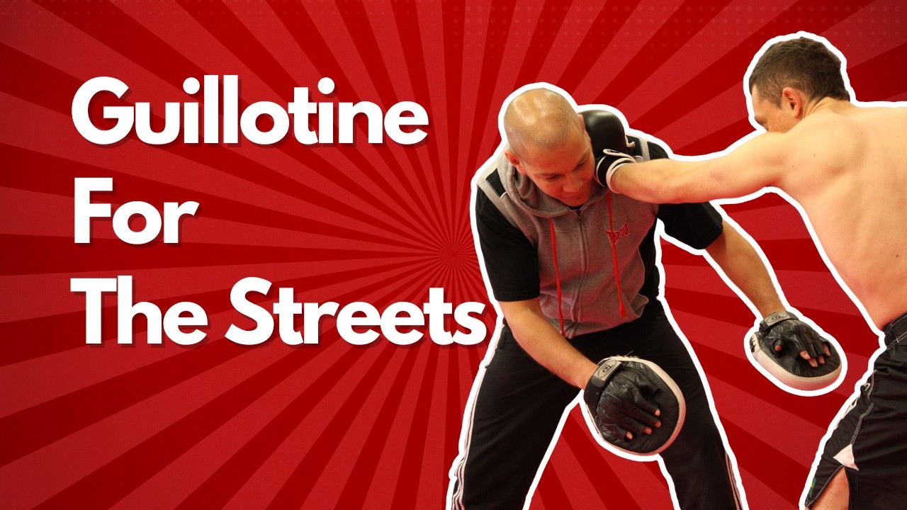 Filipino Boxing: Hammer and Elbow Entry into Knees and Guillotine